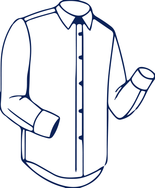 Dress Shirt Clipart Transparent - Dress Shirt Clipart Transparent (504x611)