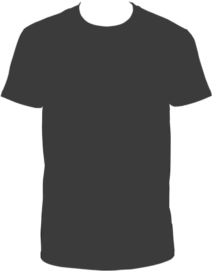 T-shirt - T Shirt Negro Png (500x600)