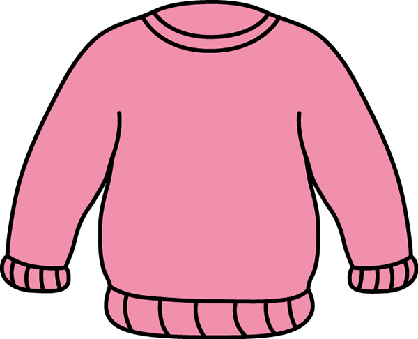 Back Gallery For Clip Art Long Sleeve Sun Shirt - Sweater Clipart (600x486)