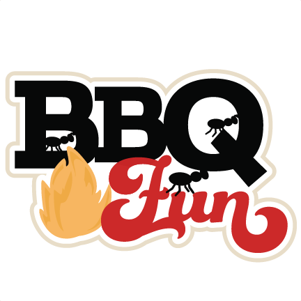 Bbq Fun Scrapbook Title Svg Cutting Files Summer Svg - Barbecue Titles (432x432)