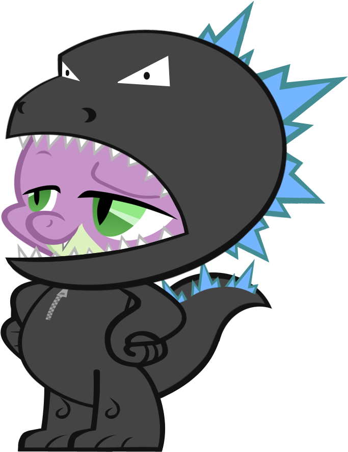 Godzilla Clipart Suit - Spike Godzilla (900x952)