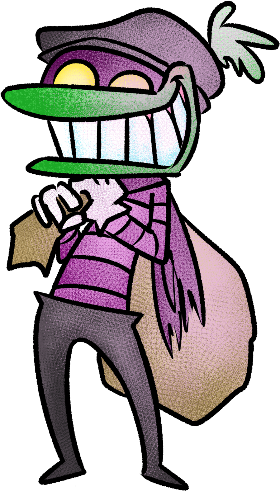 Shinytotodile 39 5 Shadow Thief By Altermentality - Drawing (1024x1686)