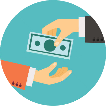 Money Lend - Money Illustration (433x434)