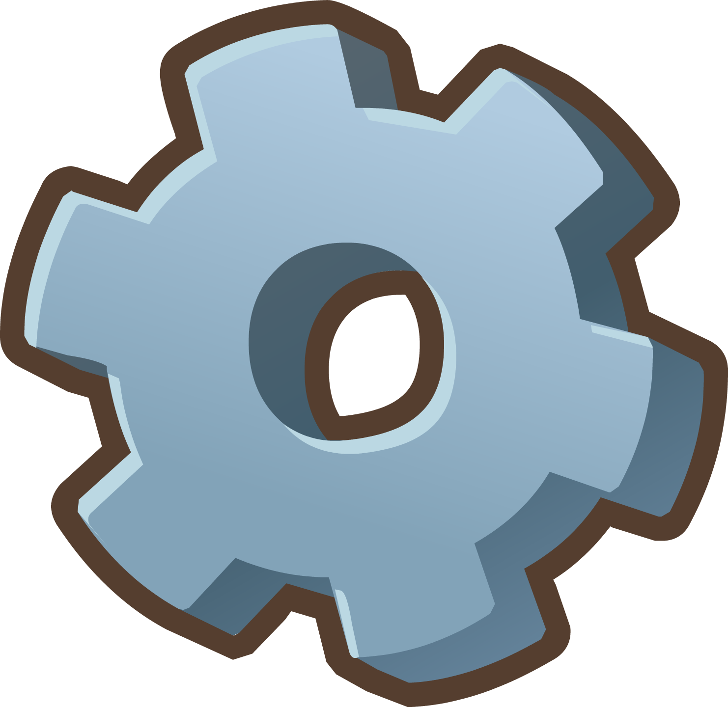 Settings Icon By Horribletroller - Cute Setting Icon Png (1482x1440)