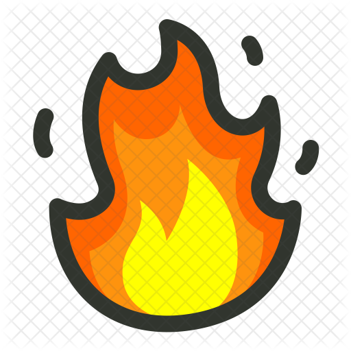 Fire Icon - Free Icons - Fire Food Icon Png (512x512)