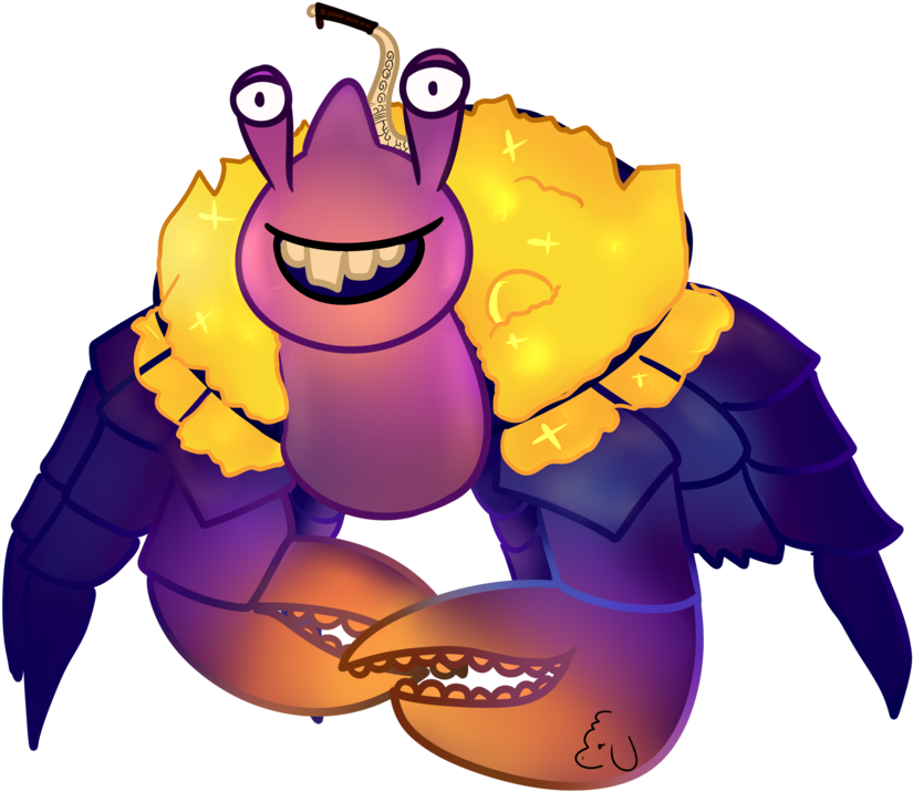 D By Crystalame Tamatoa - Tamatoa Moana Clipart (1024x782)