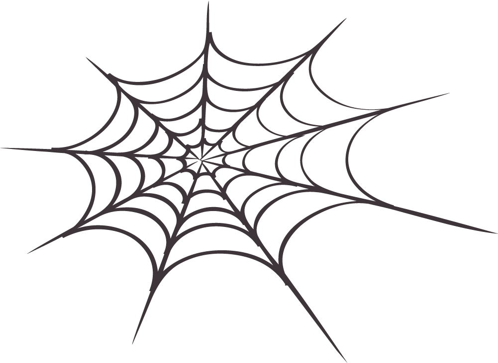 Spider Web Spiders Web Clip Art Clipart Clipartcow - Spider Web Clipart Transparent (1000x810)