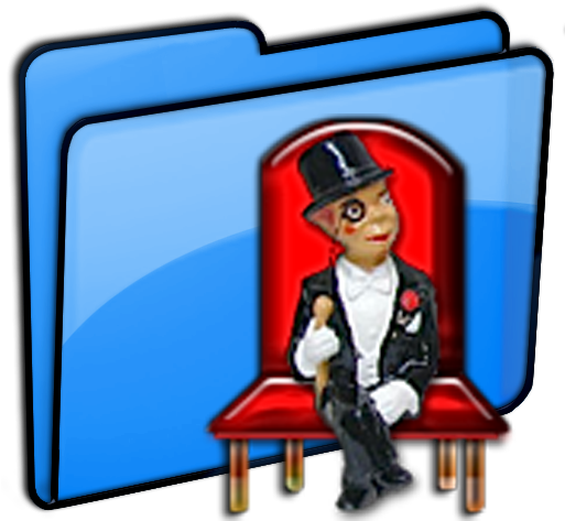 Speech Icon Voices Folder - Cartoon (512x512)