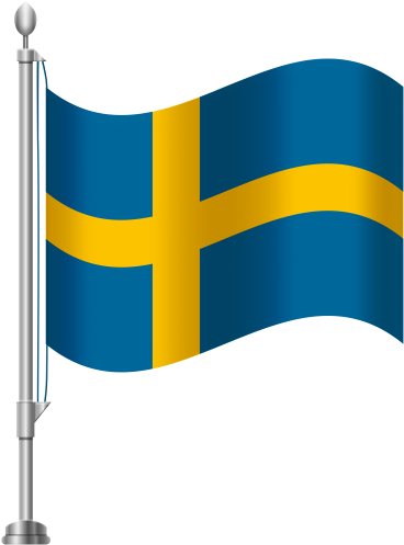 Sweden Flag Png Clip Art - Sweden Flag Transparent Background (384x500)