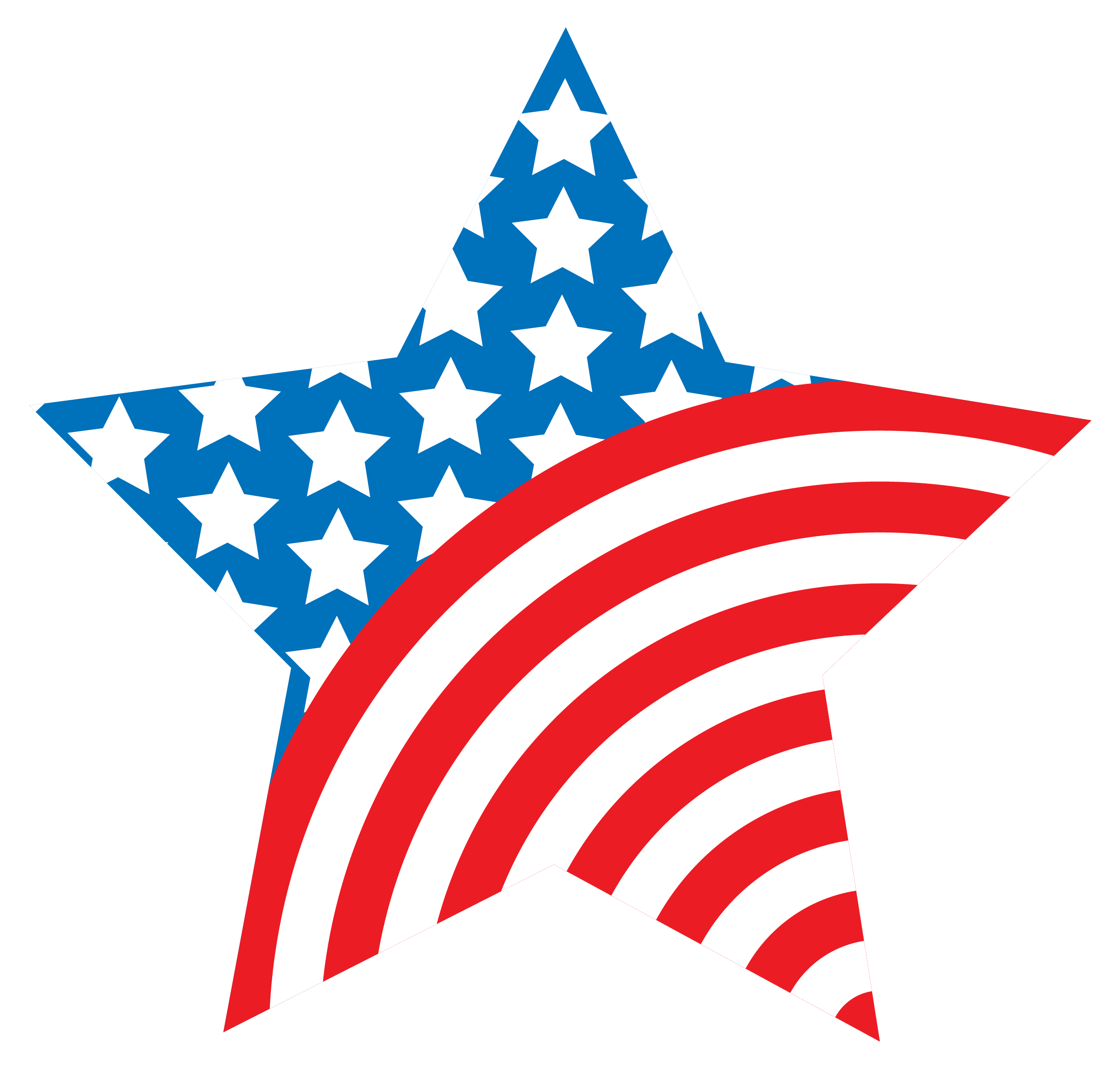 American Star Clipart (5056x3440)