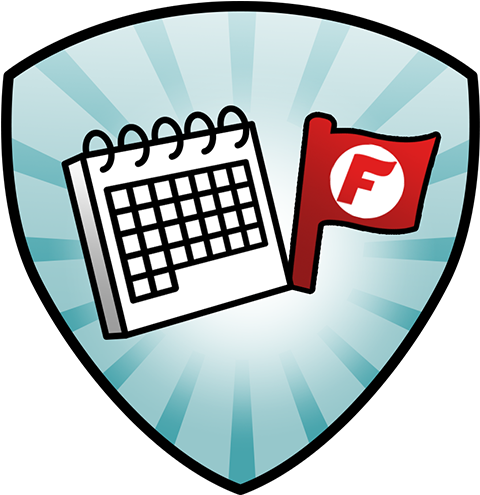 30 Tage In Folge Flaggen Ausgelegt - Emblem (630x630)