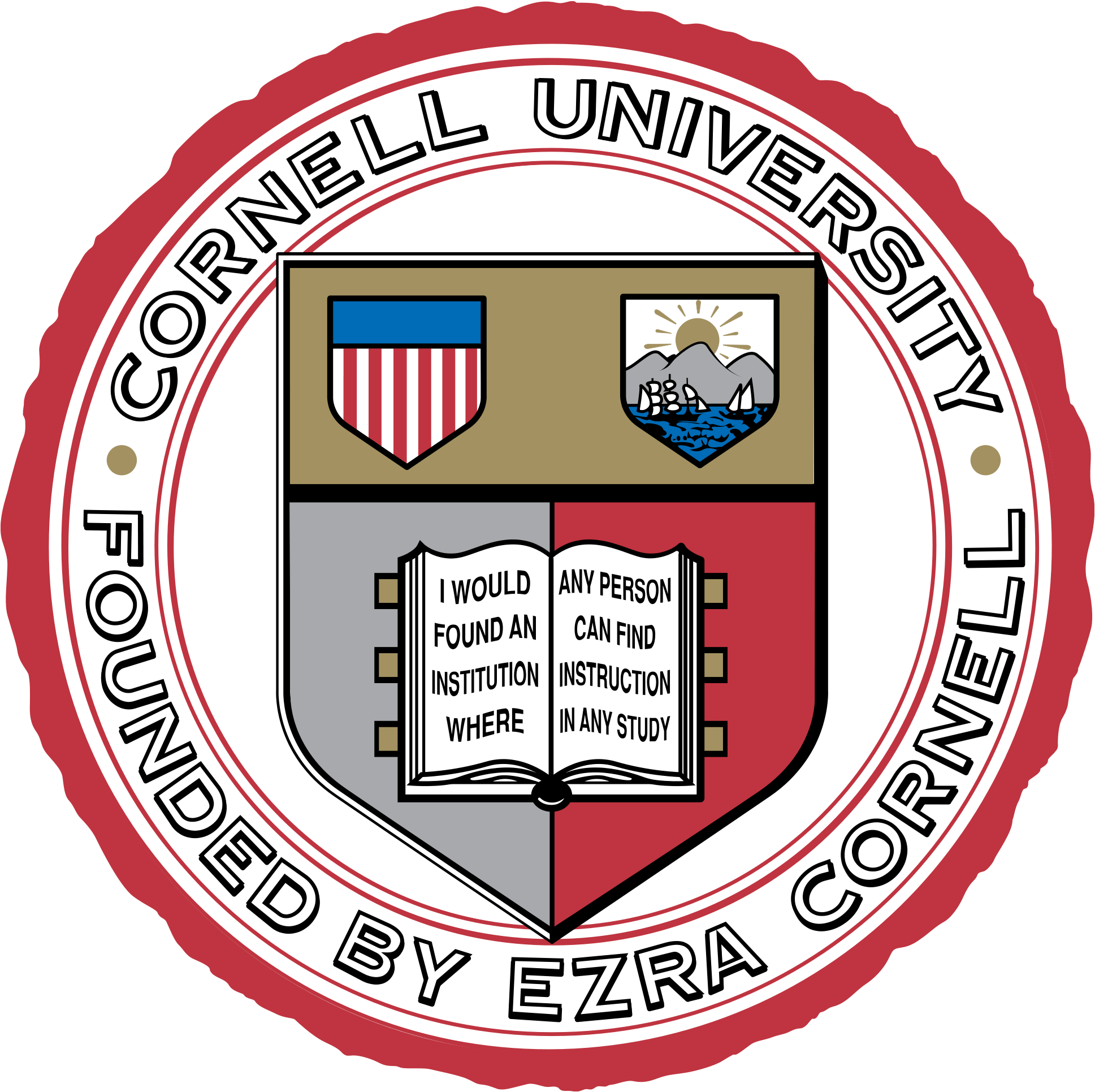 Cornell University Logo - Universidad De Cornell Logo (2000x2000)