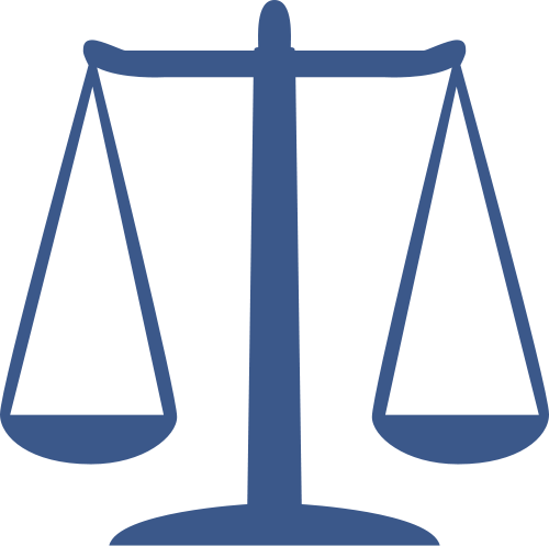 Scale - Scales Of Justice Clipart (500x497)