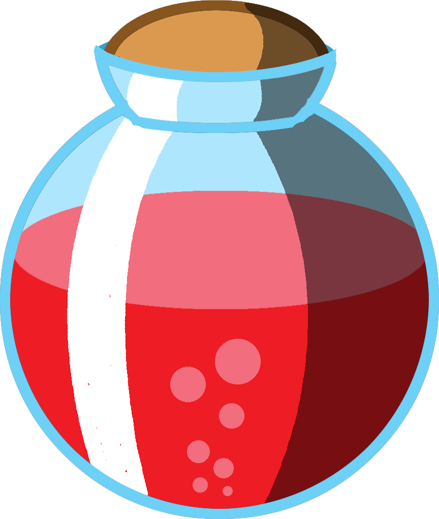 Health Potion Png (864x1022)