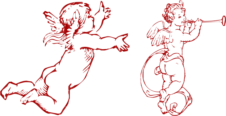 Cherub Angel Drawing Infant Clip Art - Baby Angels For Drawing (800x800)