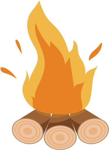 Bonfire - Cartoon Bonfire Png (512x512)