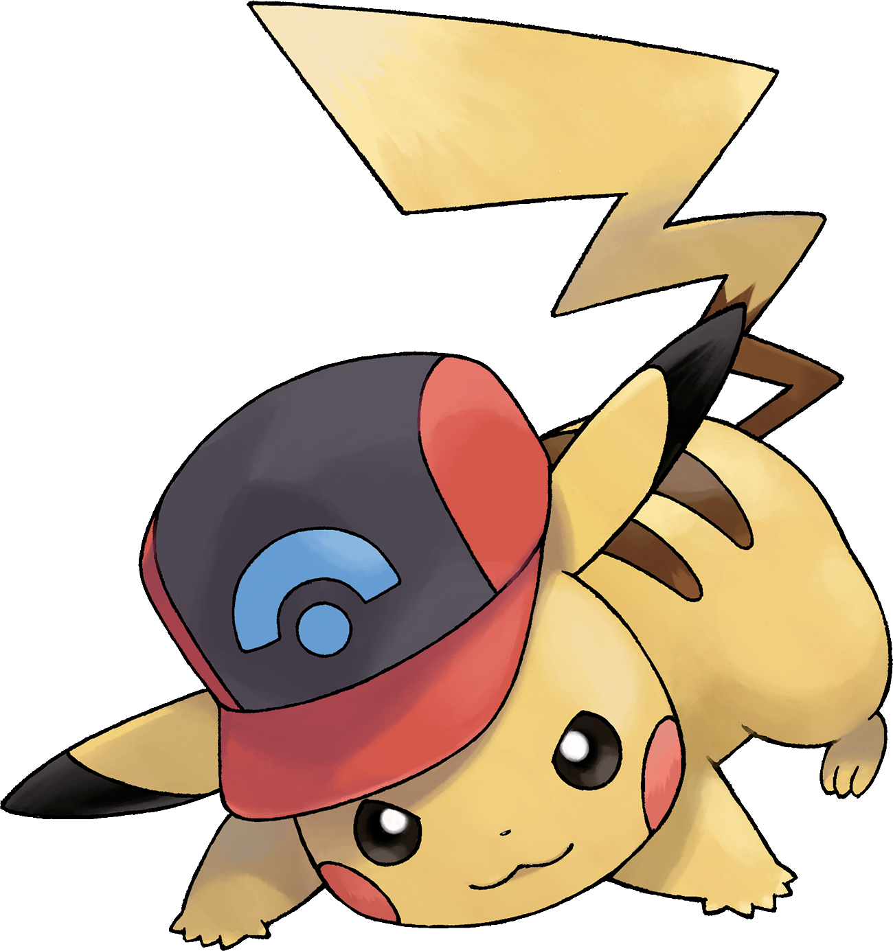 Hat Pikachu - Ash Hat Pikachu Sinnoh (1302x1388)