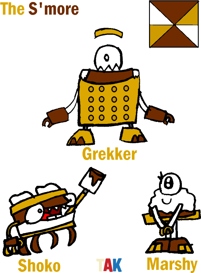 The S'more Folks By Mixeltime - The S'more Folks By Mixeltime (769x977)