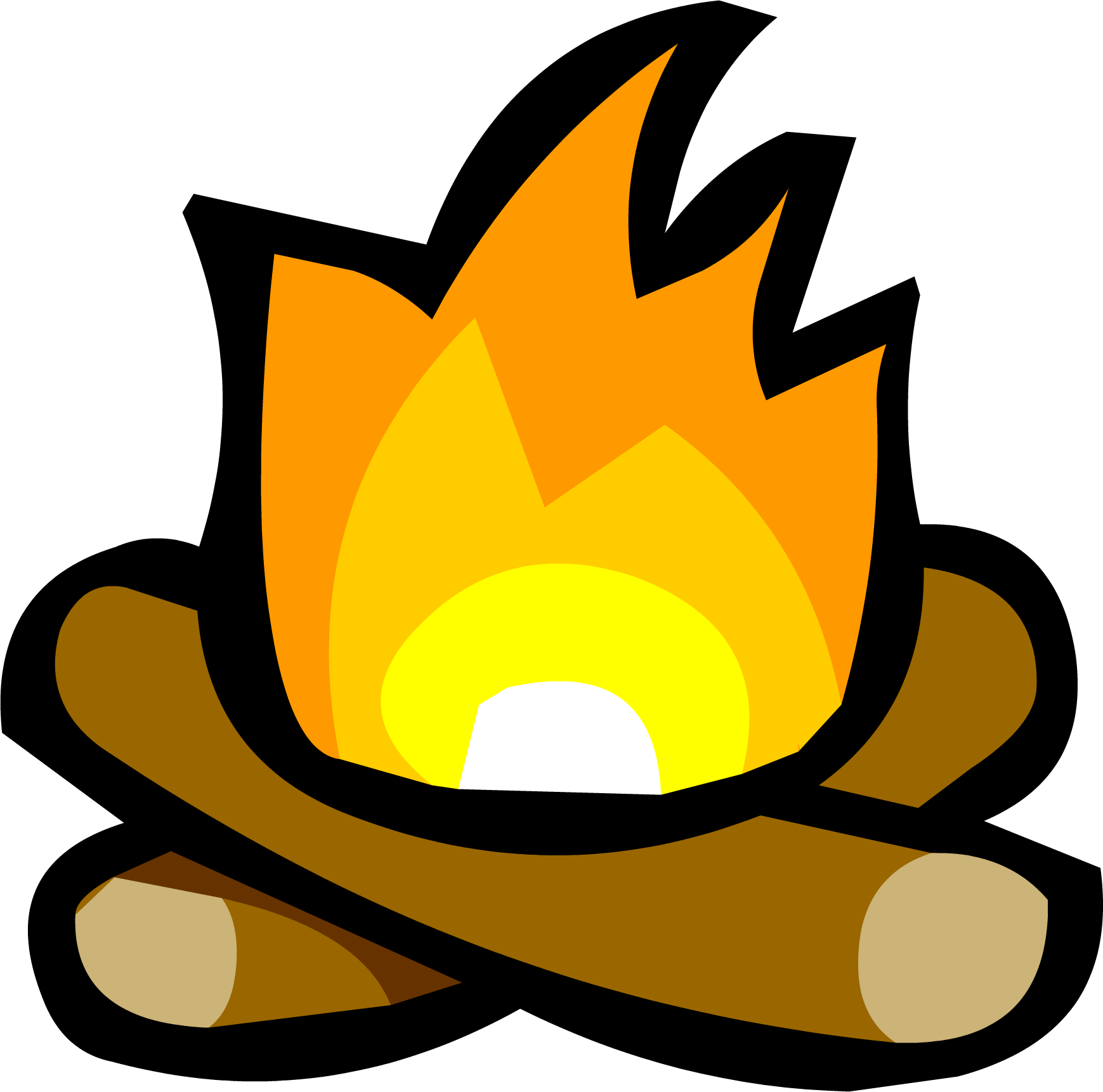 Bonfire Clipart Transparent - Bonfire Transparent (1739x1721)