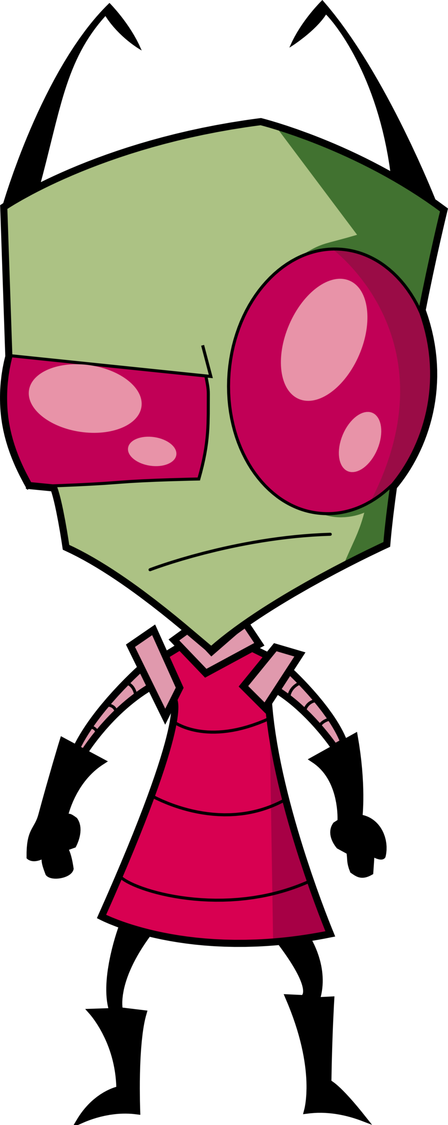 Zim From Invader Zim (900x2260)