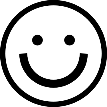Neon Clipart Smiley Face - Smiley Emoticon Black And White (512x512)