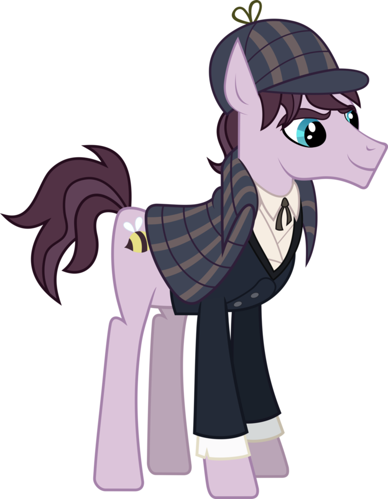 Detective Pony By Pink1ejack - Sherlock Holmes Pony (788x1013)