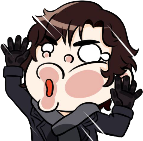 Sherlock Holmes Doctor Watson Cartoon - Sherlock Holmes Doctor Watson Cartoon (512x512)