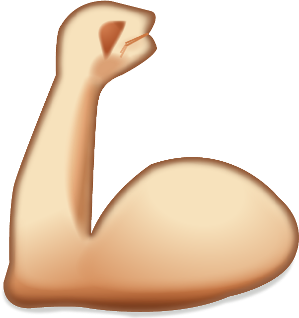 Muscle - Emoji De Força (640x640)