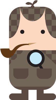 Sherlock Holmes - Cartoon (361x500)