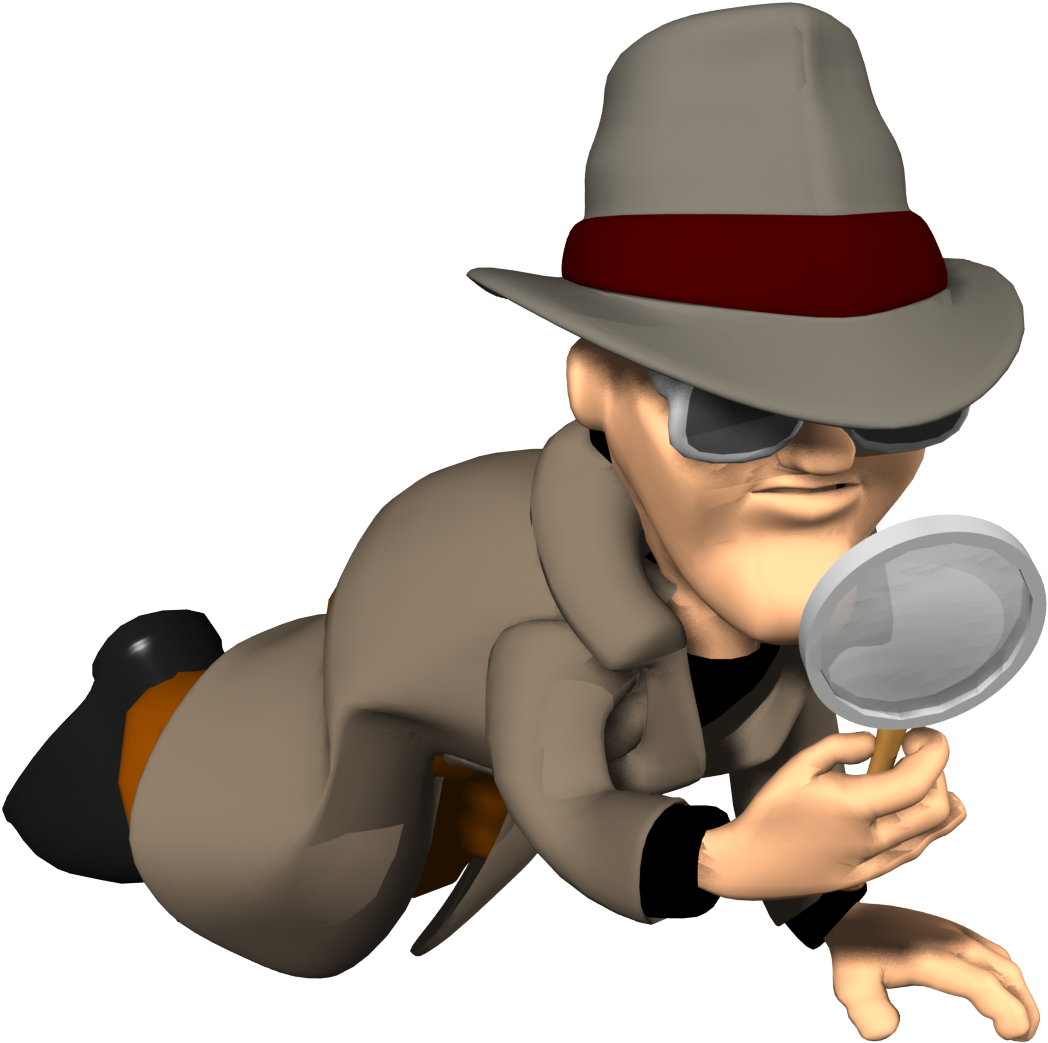 Sherlock Holmes Clipart Kid Detective - Inspector Gif (1248x1144)