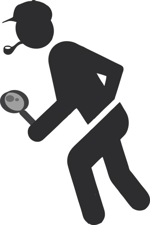 Camp And Sherlock Holmes Icons Sketch Freebie - Sherlock Holmes Pictogram (478x720)