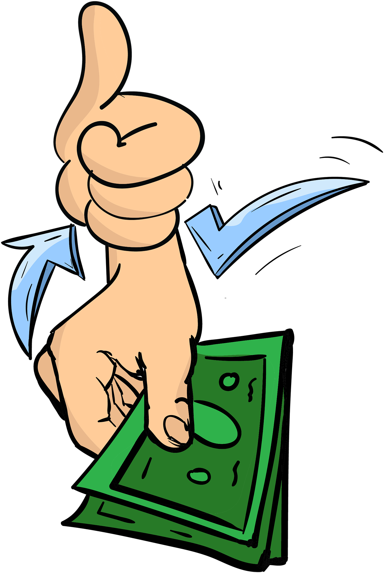 Bargain You Way Through Phnom Penh's Russian Market - Dibujo Persona Recibiendo Dinero (1319x1920)