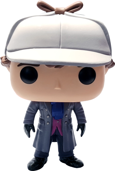 Sherlock Holmes With Deerstalker Hat Pop Vinyl Figure - Funko Pop Sherlock Holmes (494x722)