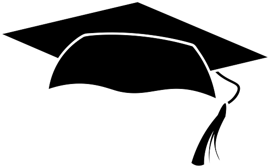 Cap College Graduation Icon Learning Morta - Graduation Cap Png (546x340)