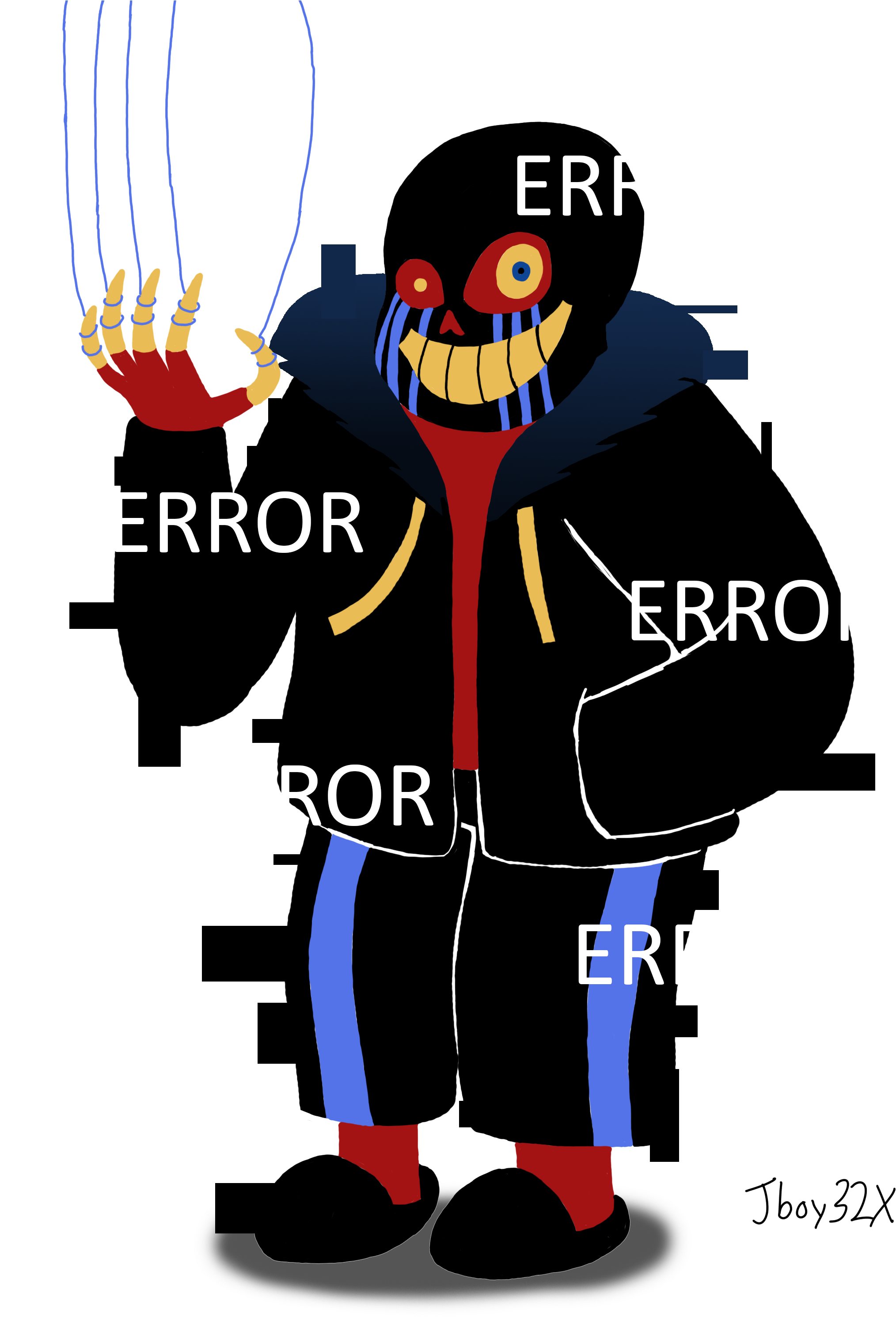 Error Sans By Jboy32x - Error Sans Png (2124x3012)