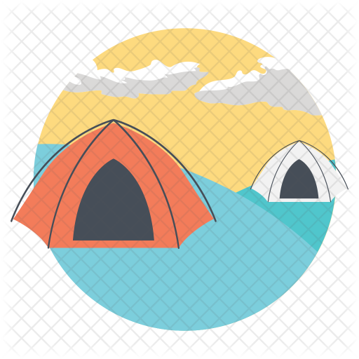Camp Area Icon - Illustration (512x512)