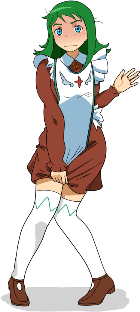 This Skirt Is Way Too Short By Hyedris - Anime Skirts That Are Too Short (684x1166)