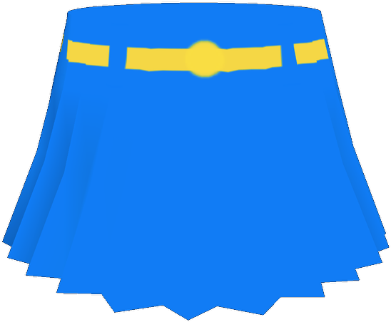 Supergirl Alpha Short Skirt - Short Skirt Clipart (553x460)