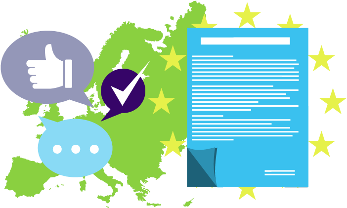 Fast European Translation Services - Average Height Europe Map (750x422)