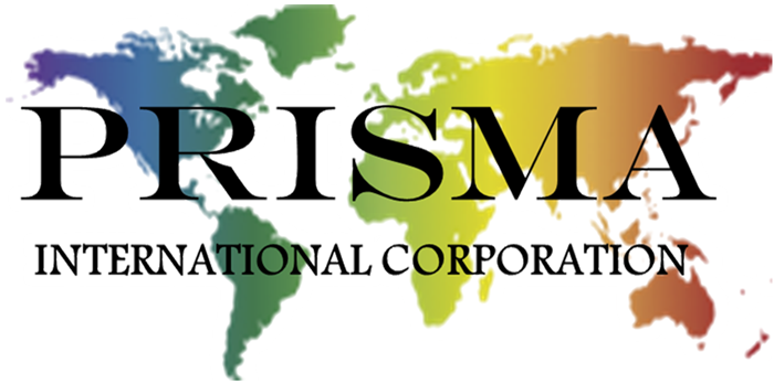 Prisma International Corporation Logo - Map Of The World Stencil (700x348)