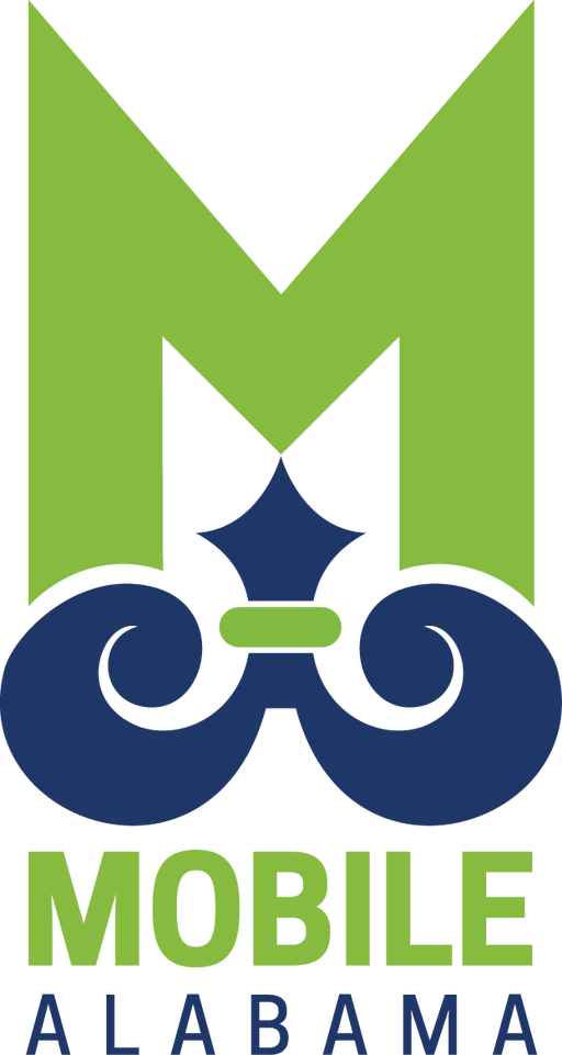From The Office Of Mobile Mayor Sandy Stimpson Comes - City Of Mobile Logo (512x961)