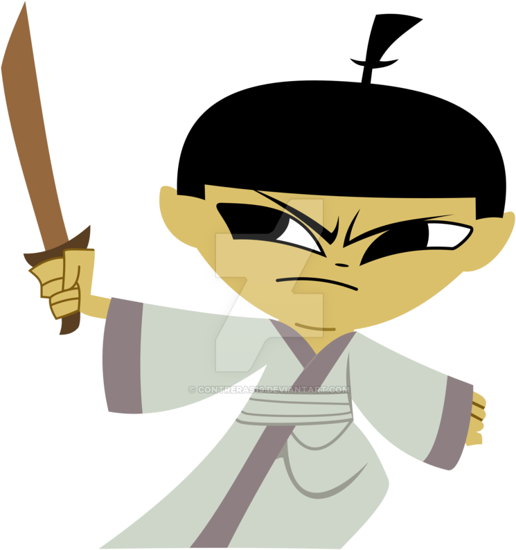 Samurai Clipart Kid - Samurai Jack (1024x1024)