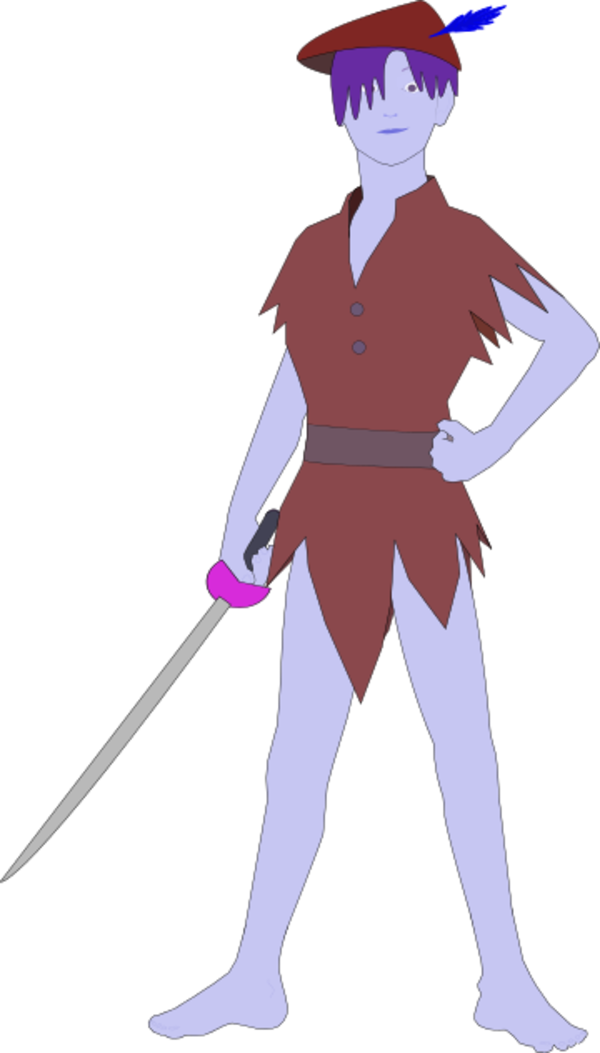 Castle Cartoon Pictures - Peter Pan [book] (600x1053)