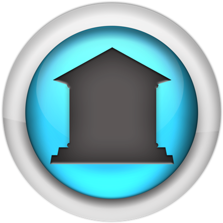 Library Icon Png - Icon Perpustakaan (512x512)