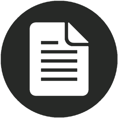 Printers And Photocopiers - References Icon In Circle (500x500)