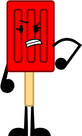 Popsicle Clipart Red Popsicle - Object Shows Popsicle (314x476)