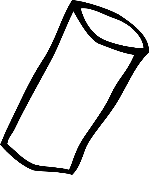 Cork Clip Art - Black And White Cork (510x598)