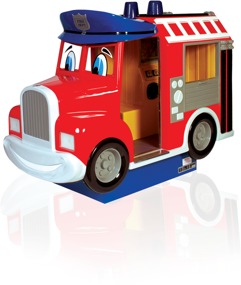 Fred Fire Truck - Fred's Fire Truck Kiddie Ride (1000x1198)