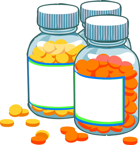 Blank Medicine Bottles Clip Art At Clker Com Vector - Blank Medicine Bottles Clip Art At Clker Com Vector (576x597)