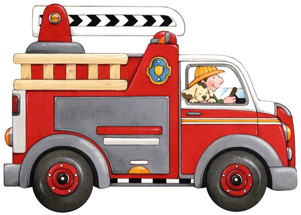 Camion Pompier Dessin Couleur (590x422)